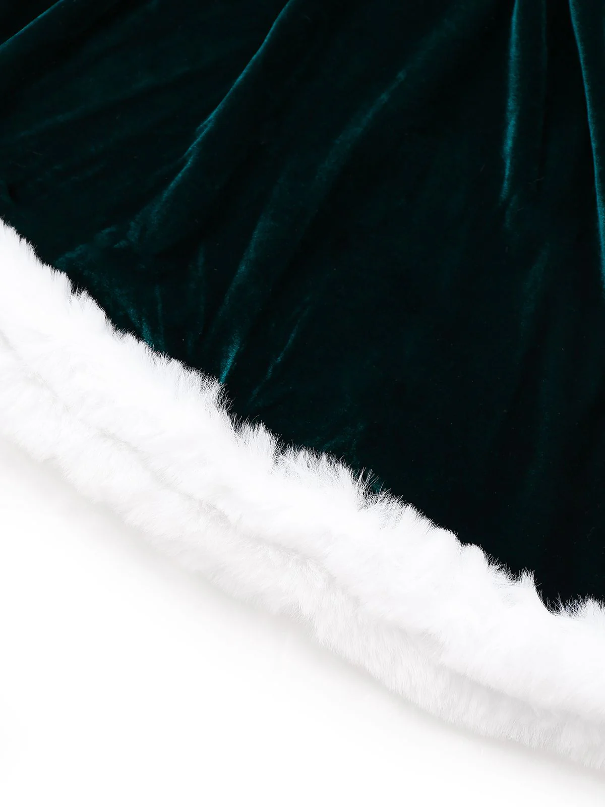 Grün 1960er Samt Trägerloses Schnürung Mini Kleid - Image 7