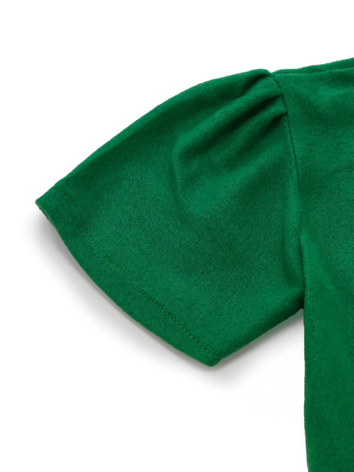 Grün 1960er Weihnachten Elf Cosplay Kostüm Kleid Set - Image 6