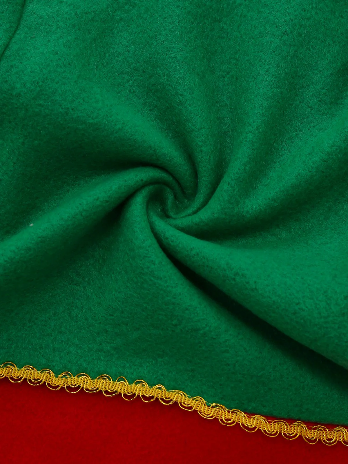 Grün 1960er Weihnachten Elf Cosplay Kostüm Kleid Set - Image 8