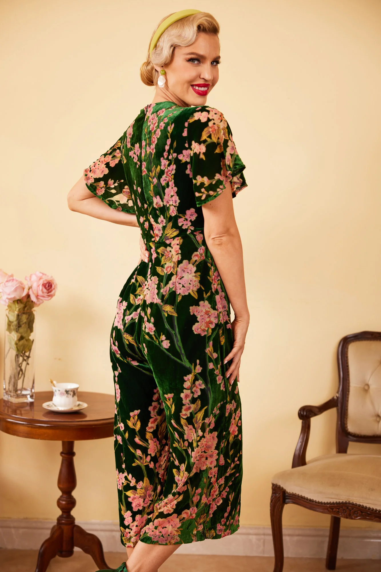 GRÜNER VINTAGE SAMT JUMPSUIT - Image 13