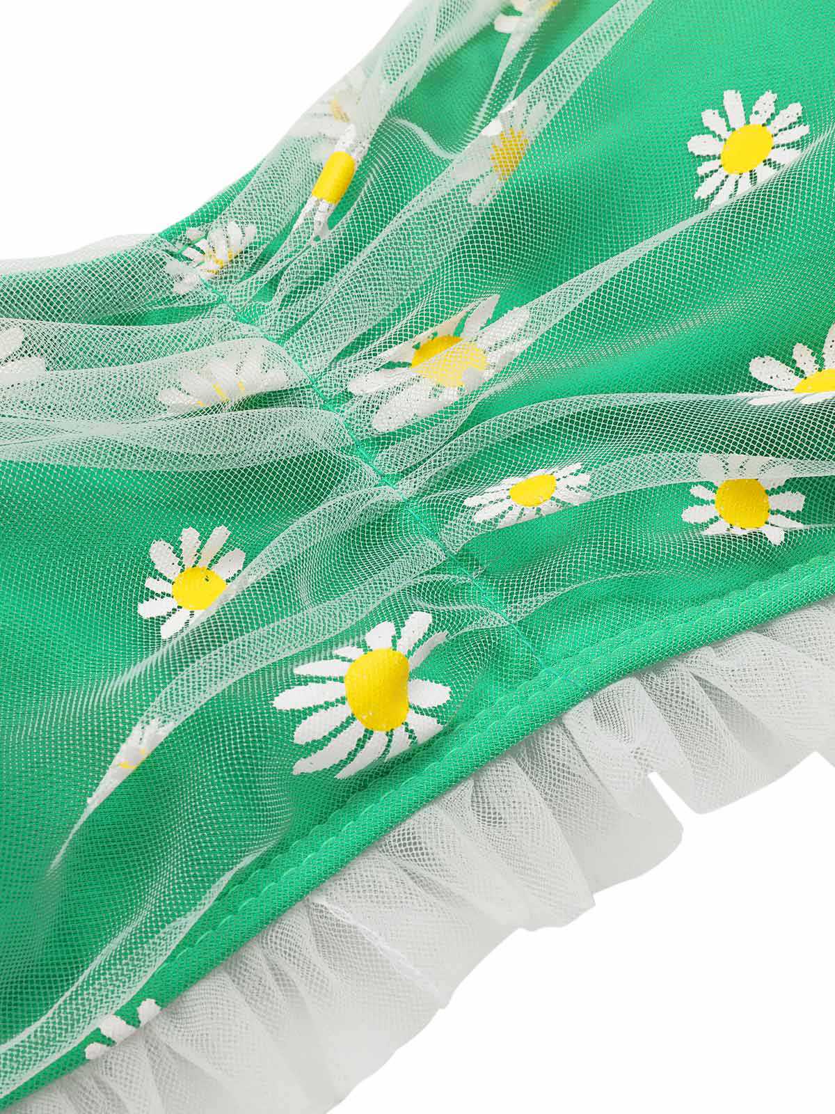 GRÜNER SOMMER BADEANZUG MIT DAISY-RIEMEN - Image 4