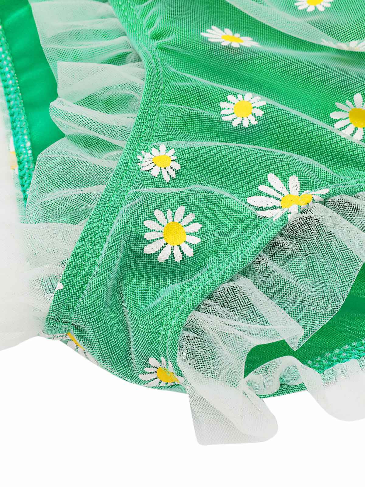 GRÜNER SOMMER BADEANZUG MIT DAISY-RIEMEN - Image 5