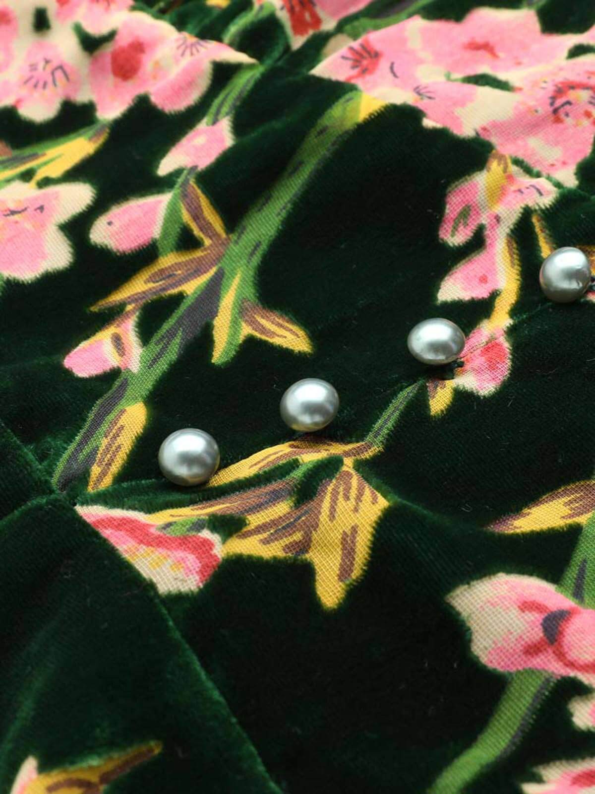 GRÜNER VINTAGE SAMT JUMPSUIT - Image 6