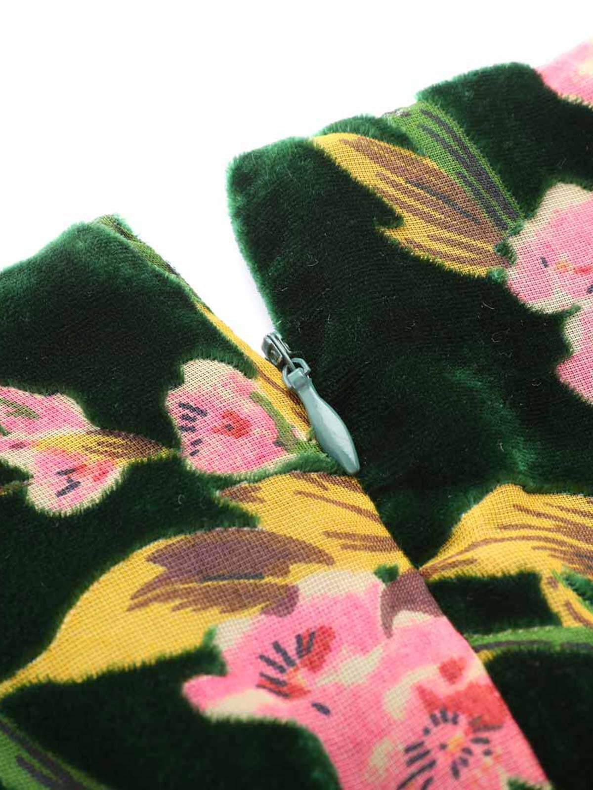 GRÜNER VINTAGE SAMT JUMPSUIT - Image 7