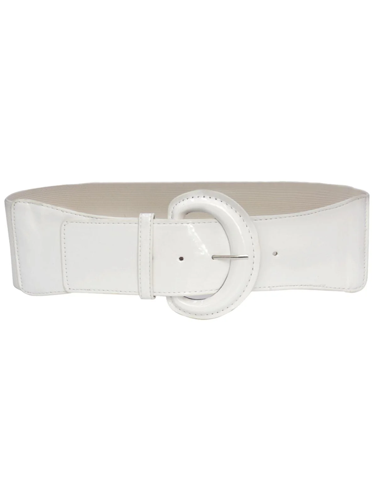 Patent Leder D-Ring Gürtel - Image 2