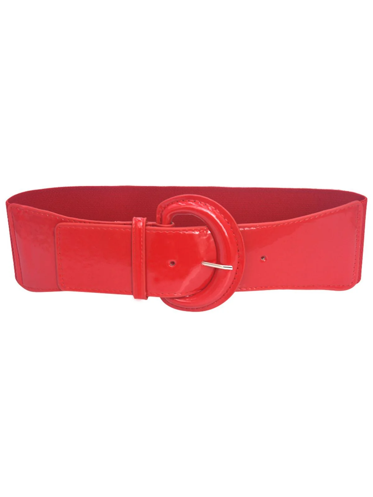 Patent Leder D-Ring Gürtel - Image 3
