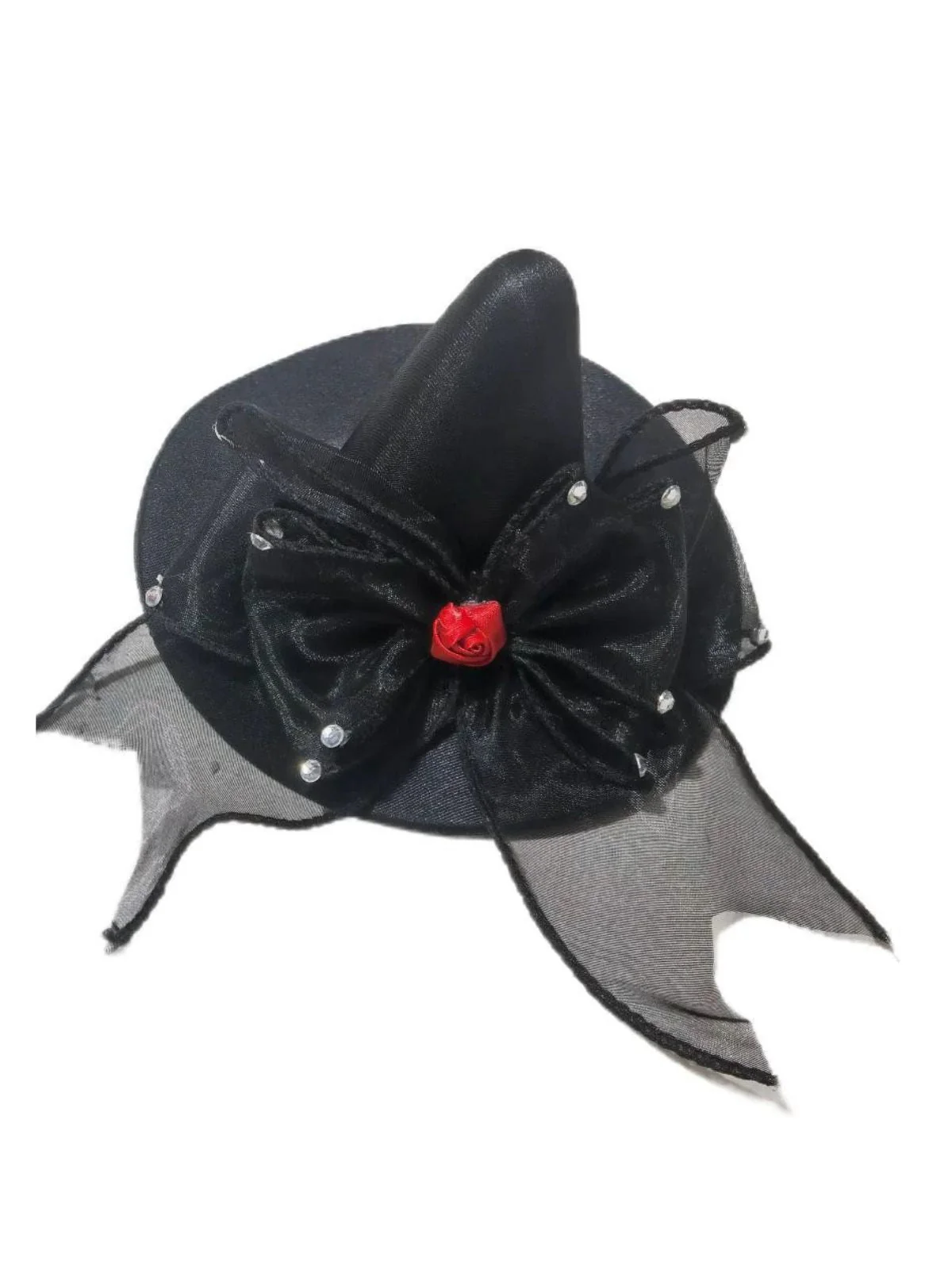 Halloween Bogen Spitzhut Haarspange - Image 3