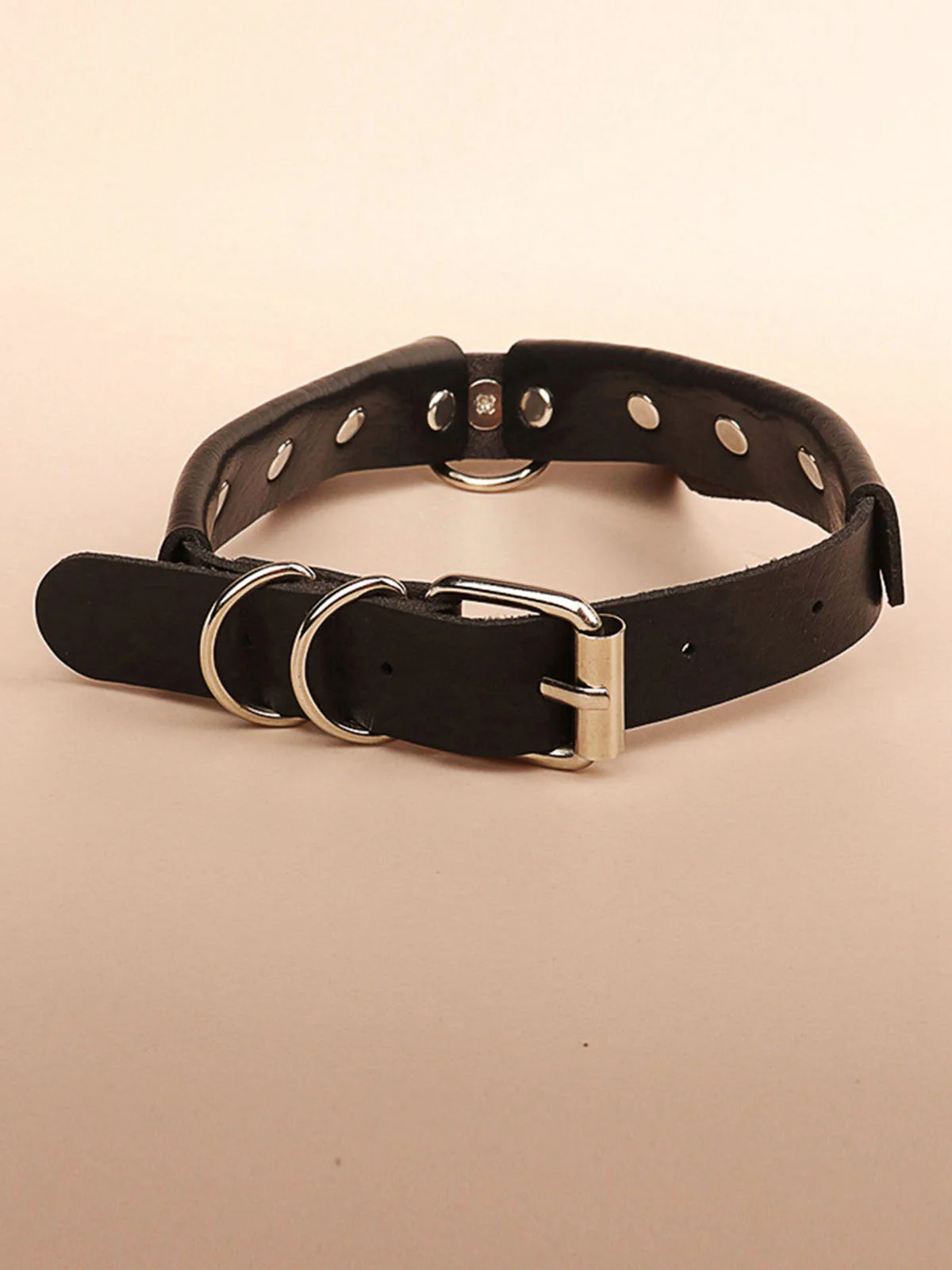 Halloween Gothic Kunstleder Kragen Choker Halskette - Image 4