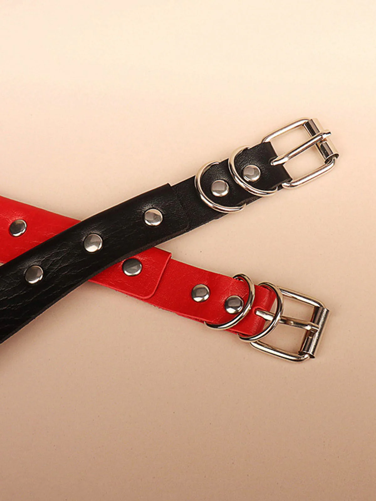 Halloween Gothic Kunstleder Kragen Choker Halskette - Image 6