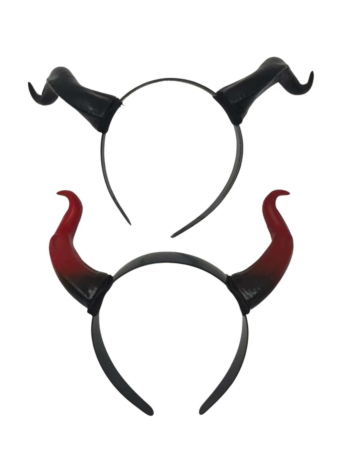 Halloween Gothic Hexe Hörner Cosplay Stirnband - Image 2