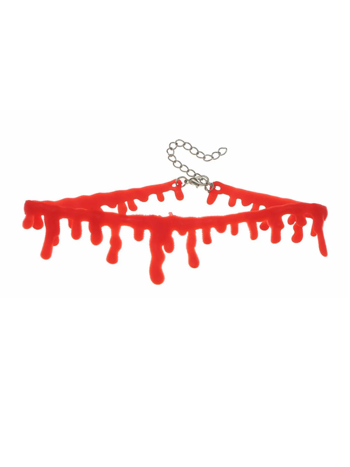 HALLOWEEN IMITATION BLUTENDE HALSKETTE - Image 2