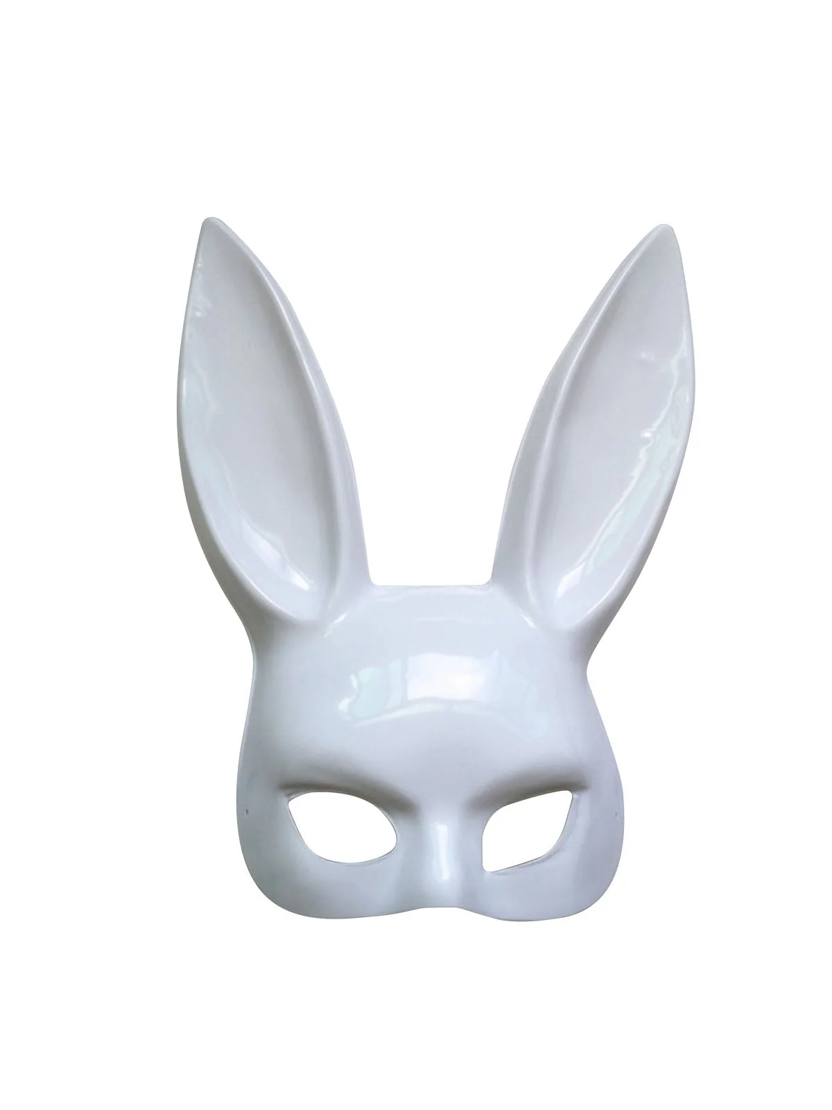 Halloween Ostern Hase Halbes Gesicht Maske - Image 2