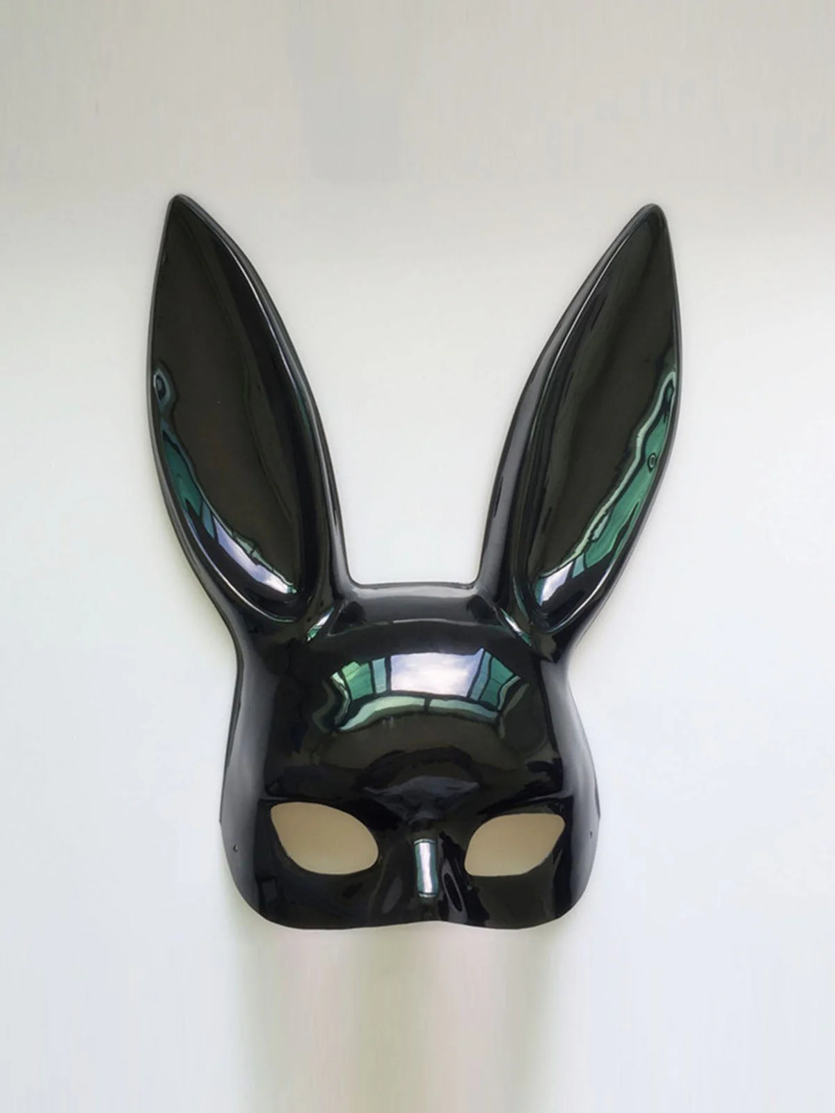 Halloween Ostern Hase Halbes Gesicht Maske - Image 3