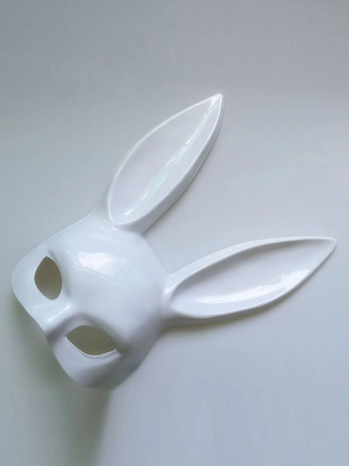Halloween Ostern Hase Halbes Gesicht Maske - Image 7