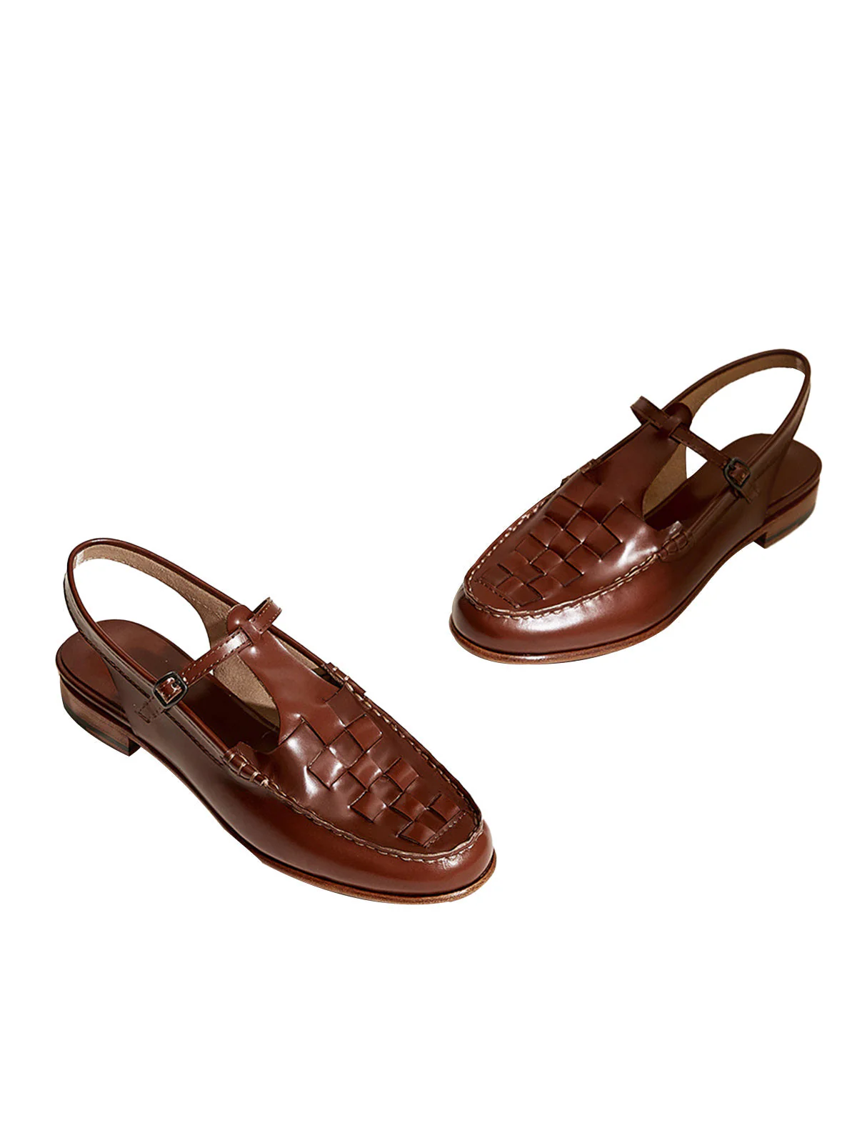 Handgeflochtene Retro Zehensandalen - Image 9
