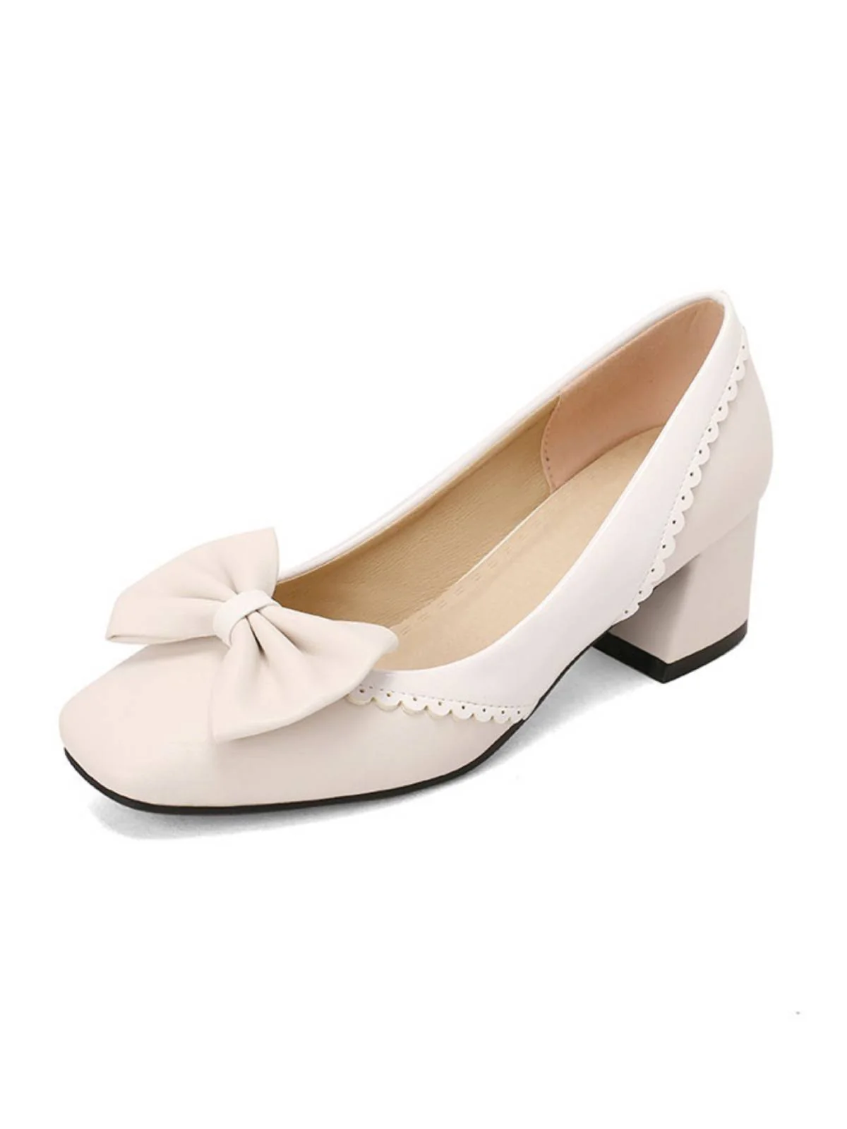 Rosa RETRO MARY JANE HIGH HEEL SCHUHE - Image 10