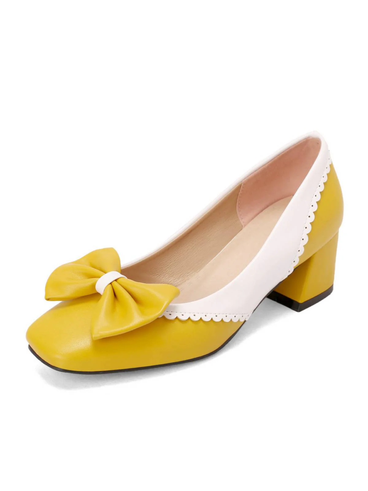 Rosa RETRO MARY JANE HIGH HEEL SCHUHE - Image 13
