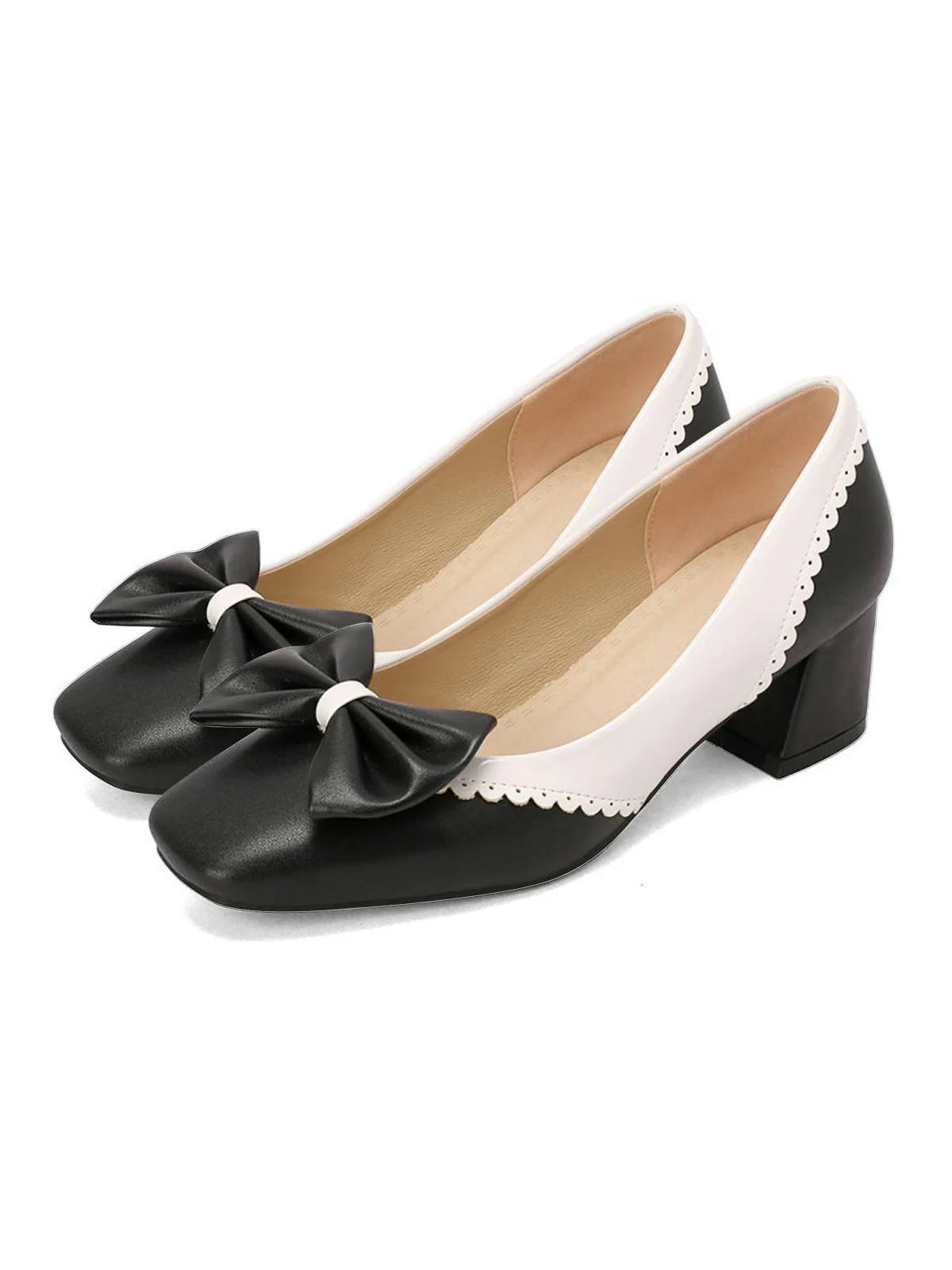 Rosa RETRO MARY JANE HIGH HEEL SCHUHE - Image 5
