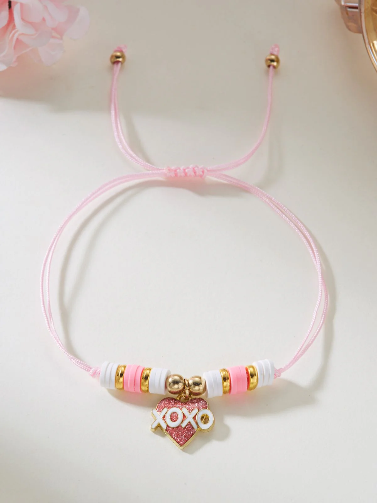 Herz Liebe Verstellbar Gewebt Valentinstag Armband - Image 10