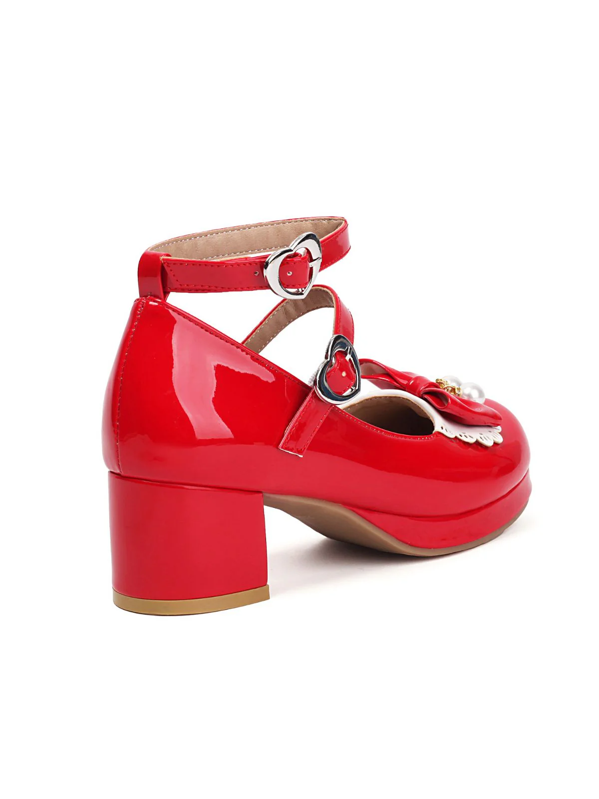 Herz Perle Bogen Mary Jane Heels - Image 16