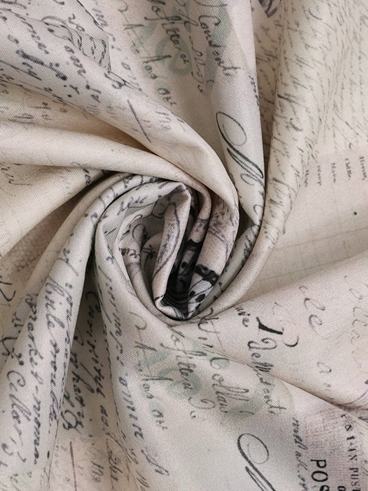Khaki 1950er Zeitung Schmetterling Patchwork Kleid - Image 10