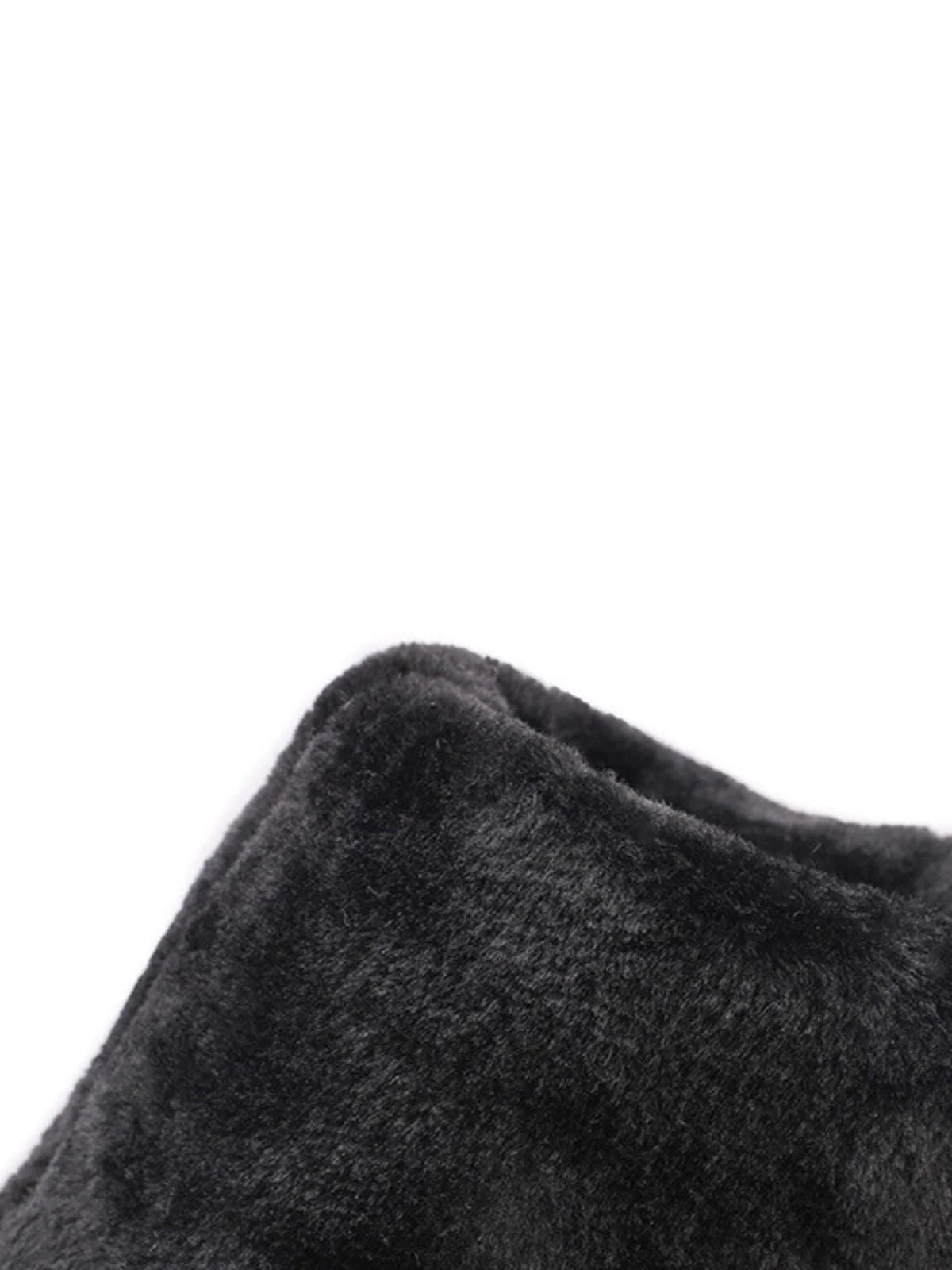 Kunstpelz Kniehoch Schneefall Stoff Stiefel - Image 6