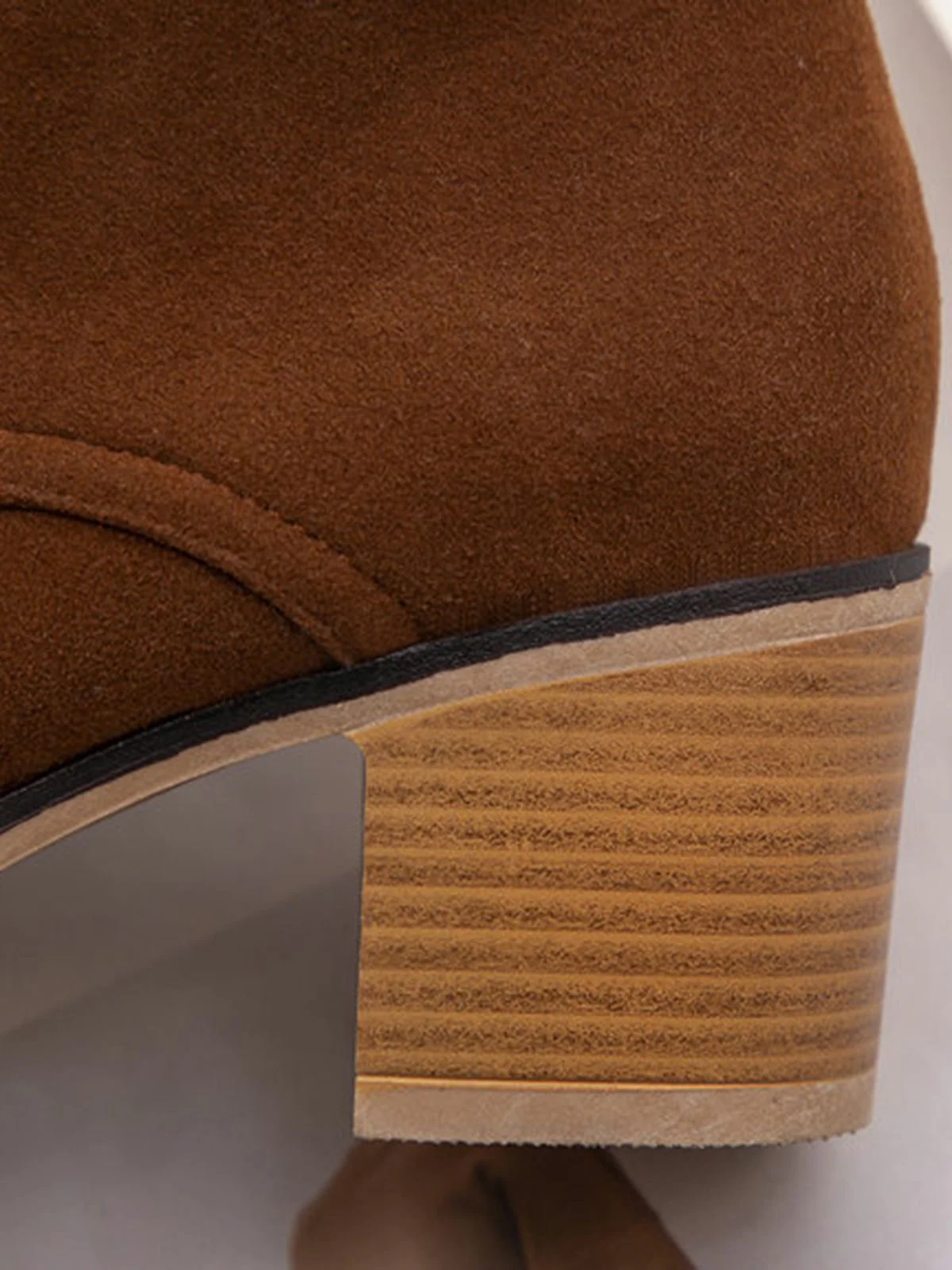 Weinrot Kurze Martin Britischen Stil Stiefel - Image 19