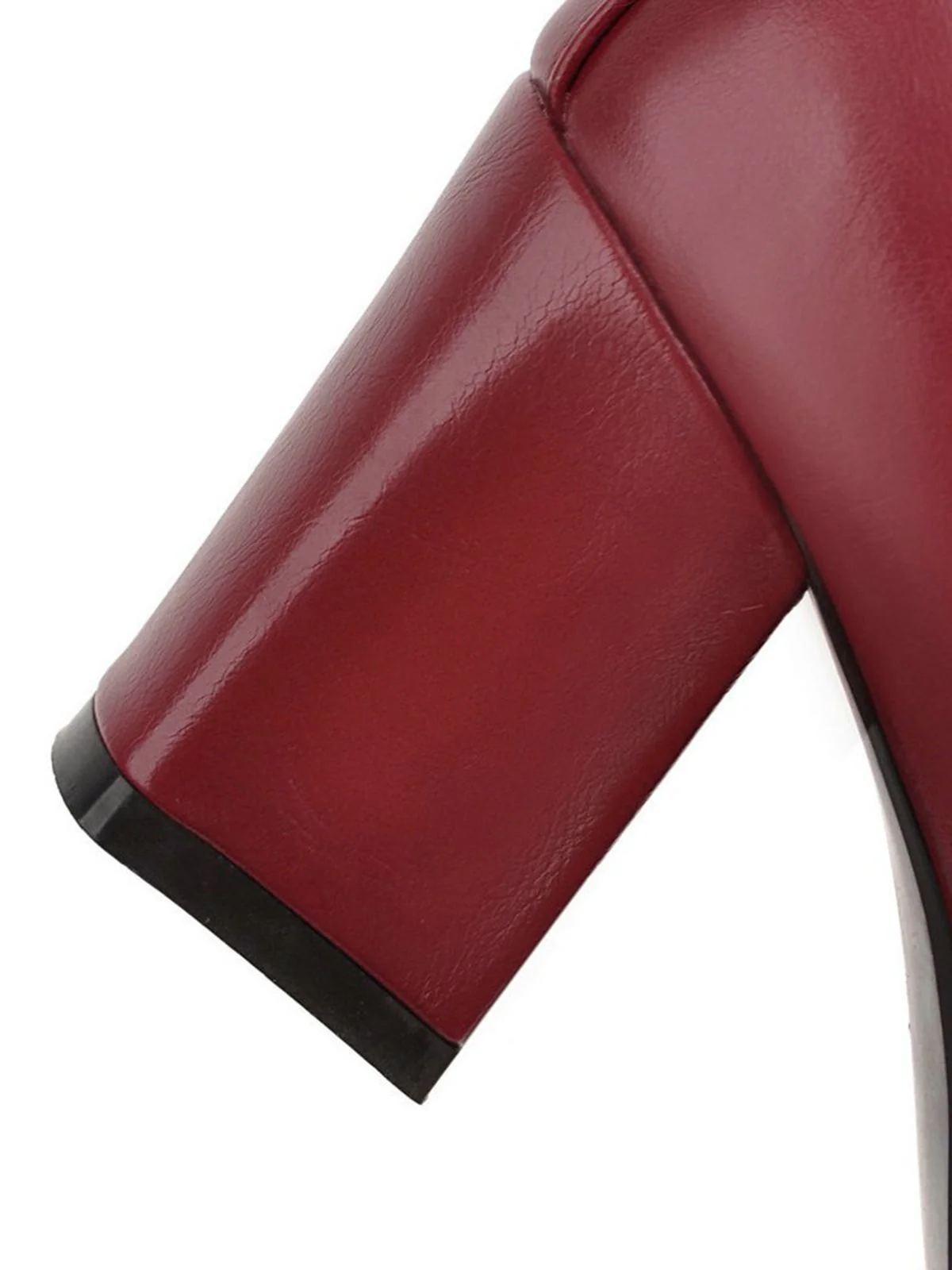 KURZE RETRO-STIEFEL MIT DICKEM ABSATZ - Image 5