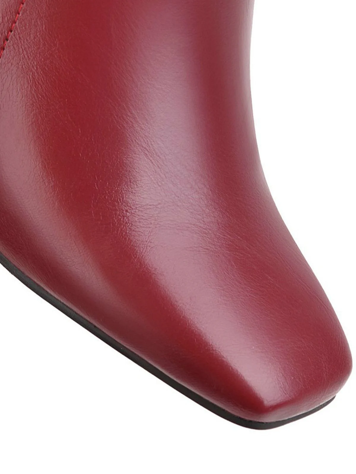 KURZE RETRO-STIEFEL MIT DICKEM ABSATZ - Image 6