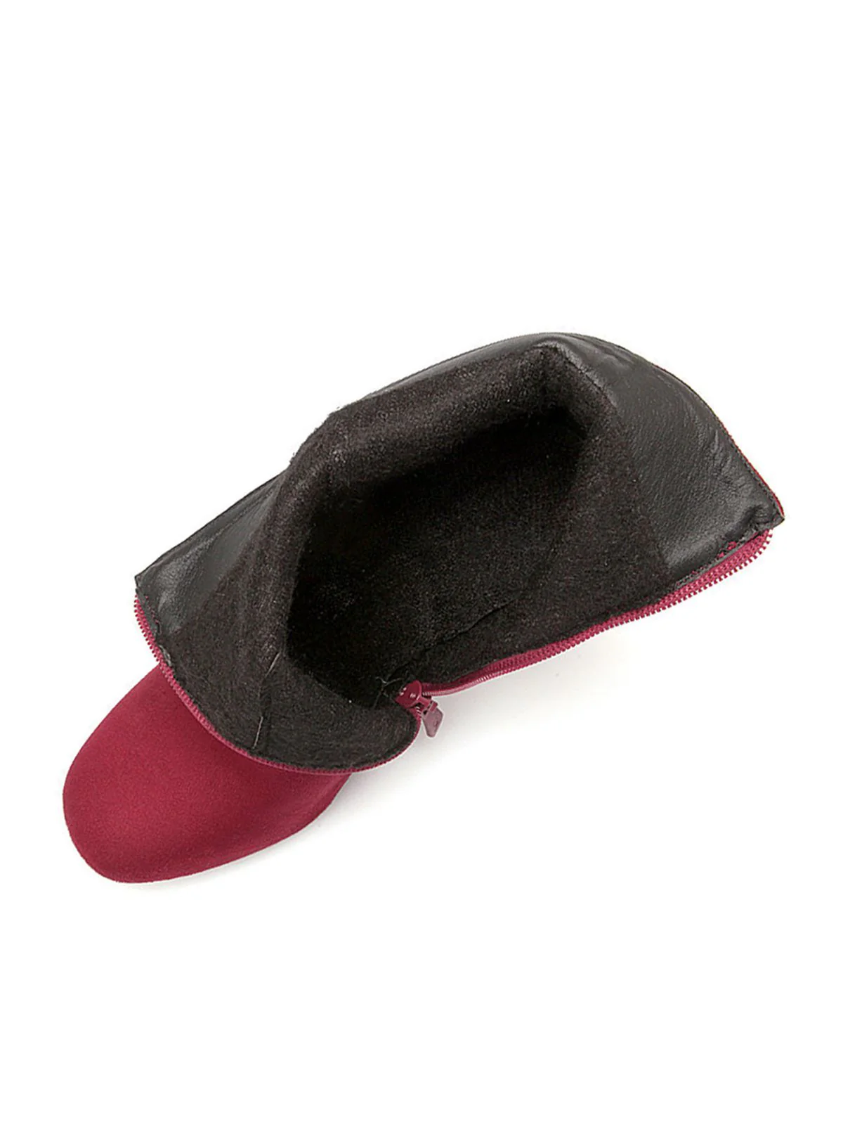 Retro Solide Dicker Absatz Kurze Stiefel - Image 4