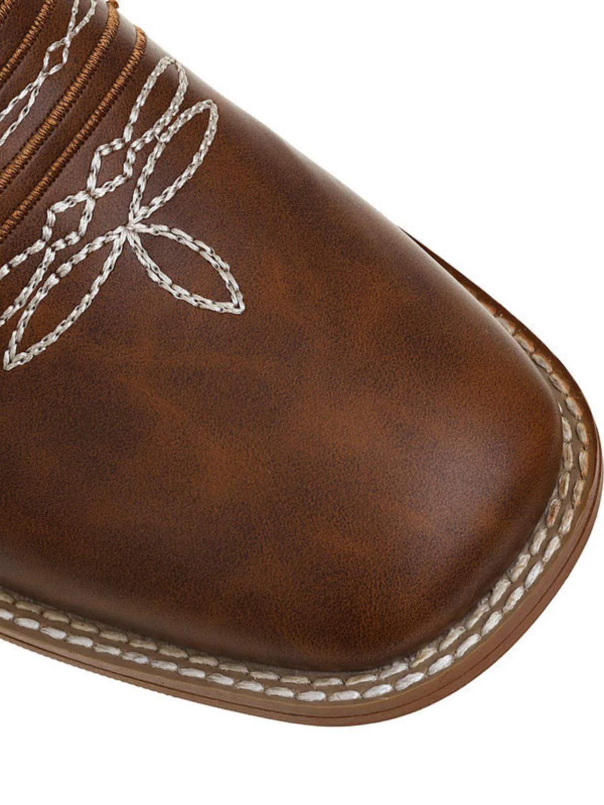 LANGE STIEFEL AUS BESTICKTEM LEDER - Image 4