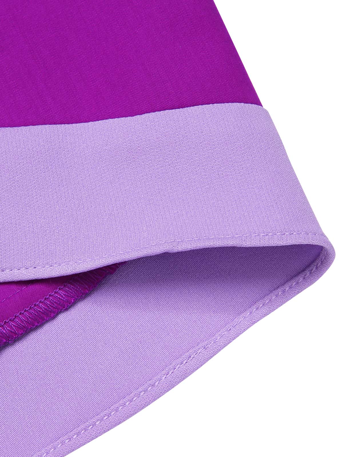 Lila 1950er Scooby Doo Daphne Blake Krawattenhals Kleid - Image 7