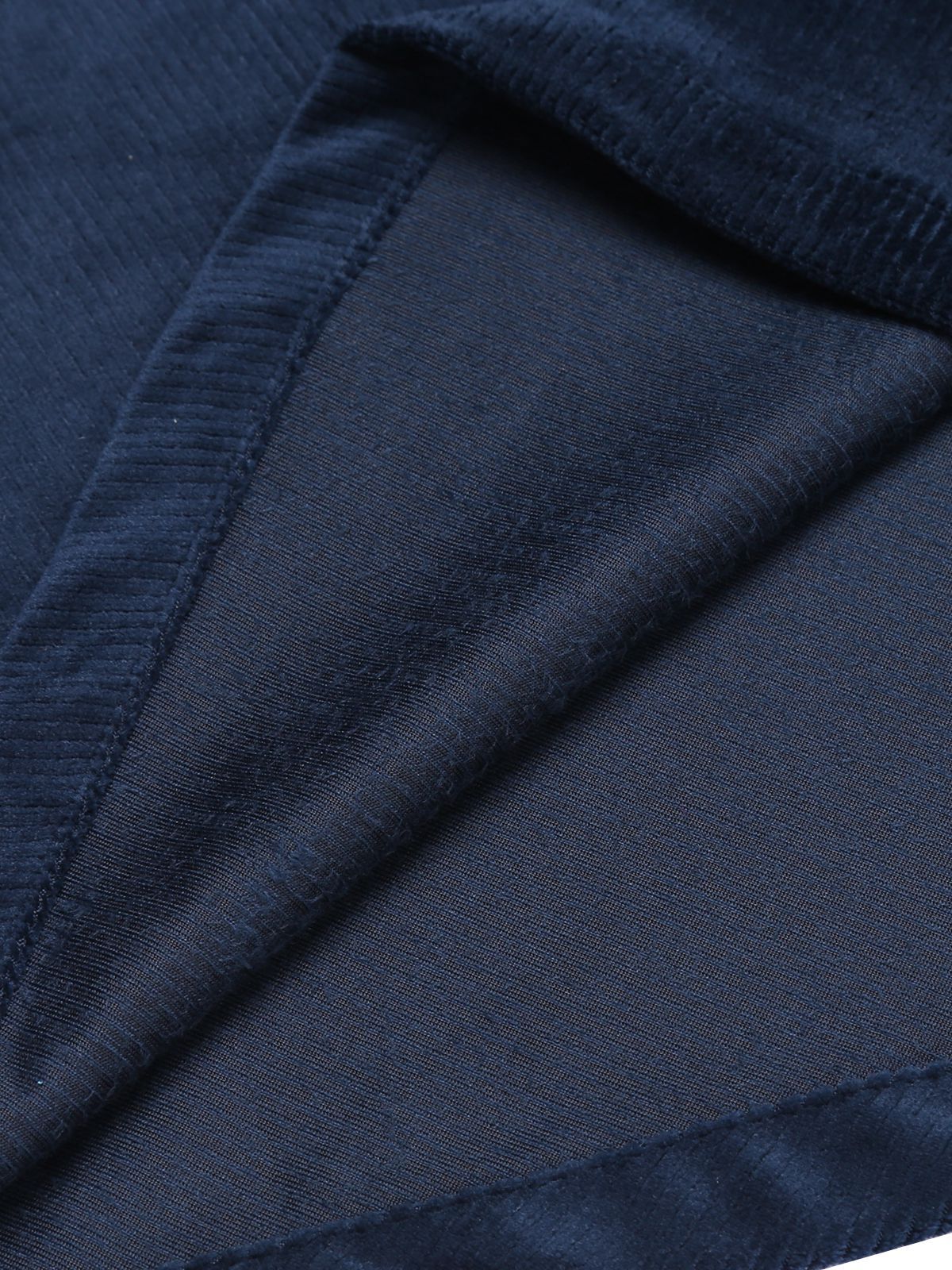 MARINEBLAUER LANGER SWING SAMTKLEID - Image 15