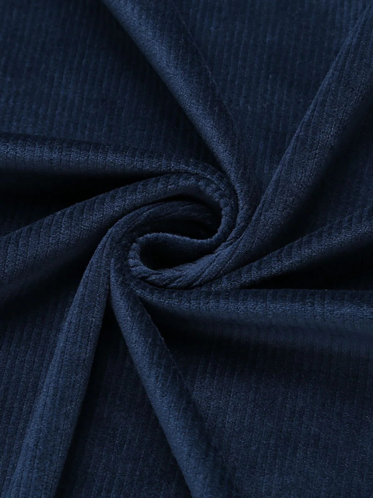 MARINEBLAUER LANGER SWING SAMTKLEID - Image 17