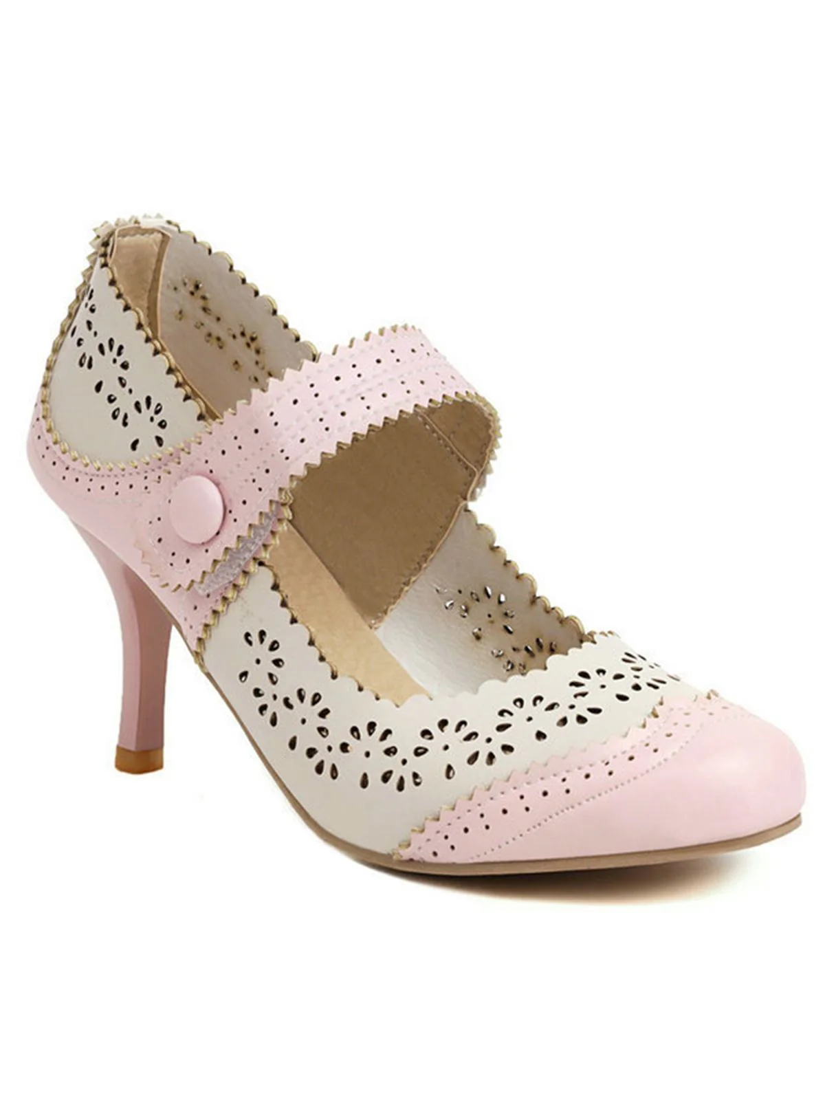 MARY JANE STILETTO-ABSATZ MIT RUNDEM KOPF - Image 10