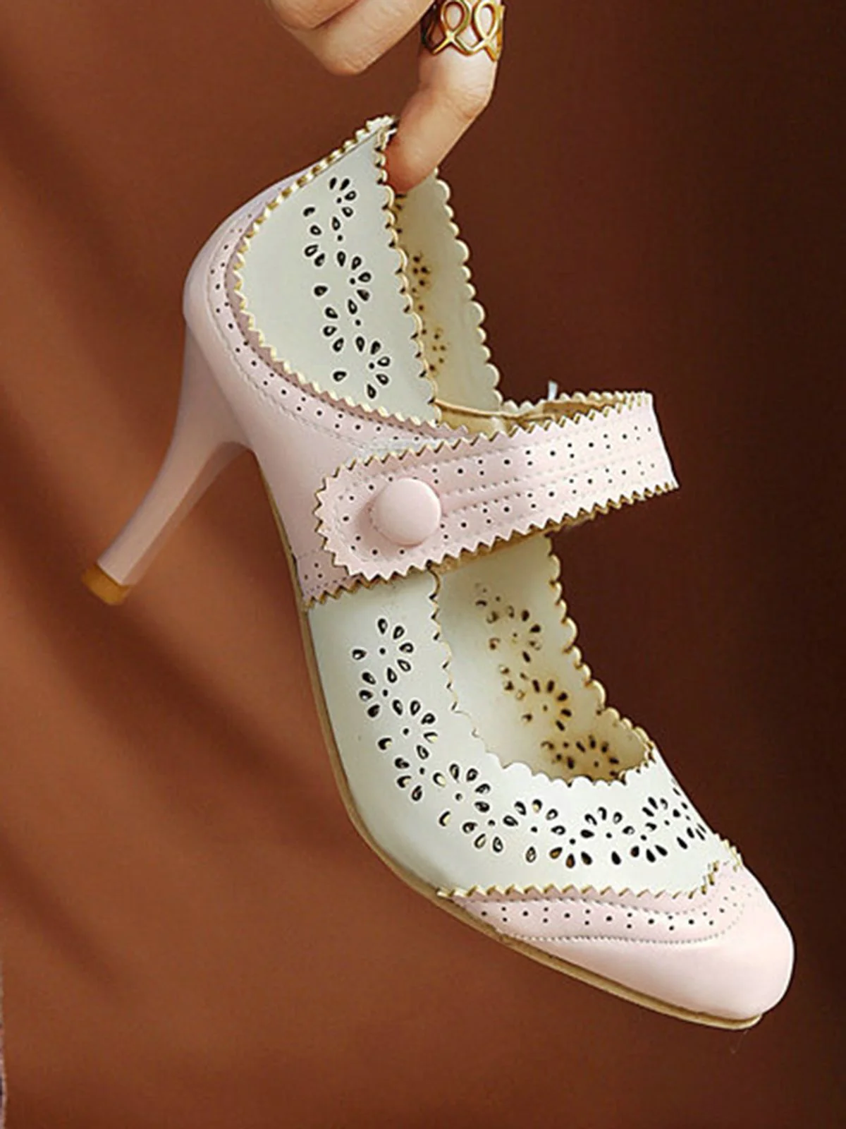 MARY JANE STILETTO-ABSATZ MIT RUNDEM KOPF - Image 12