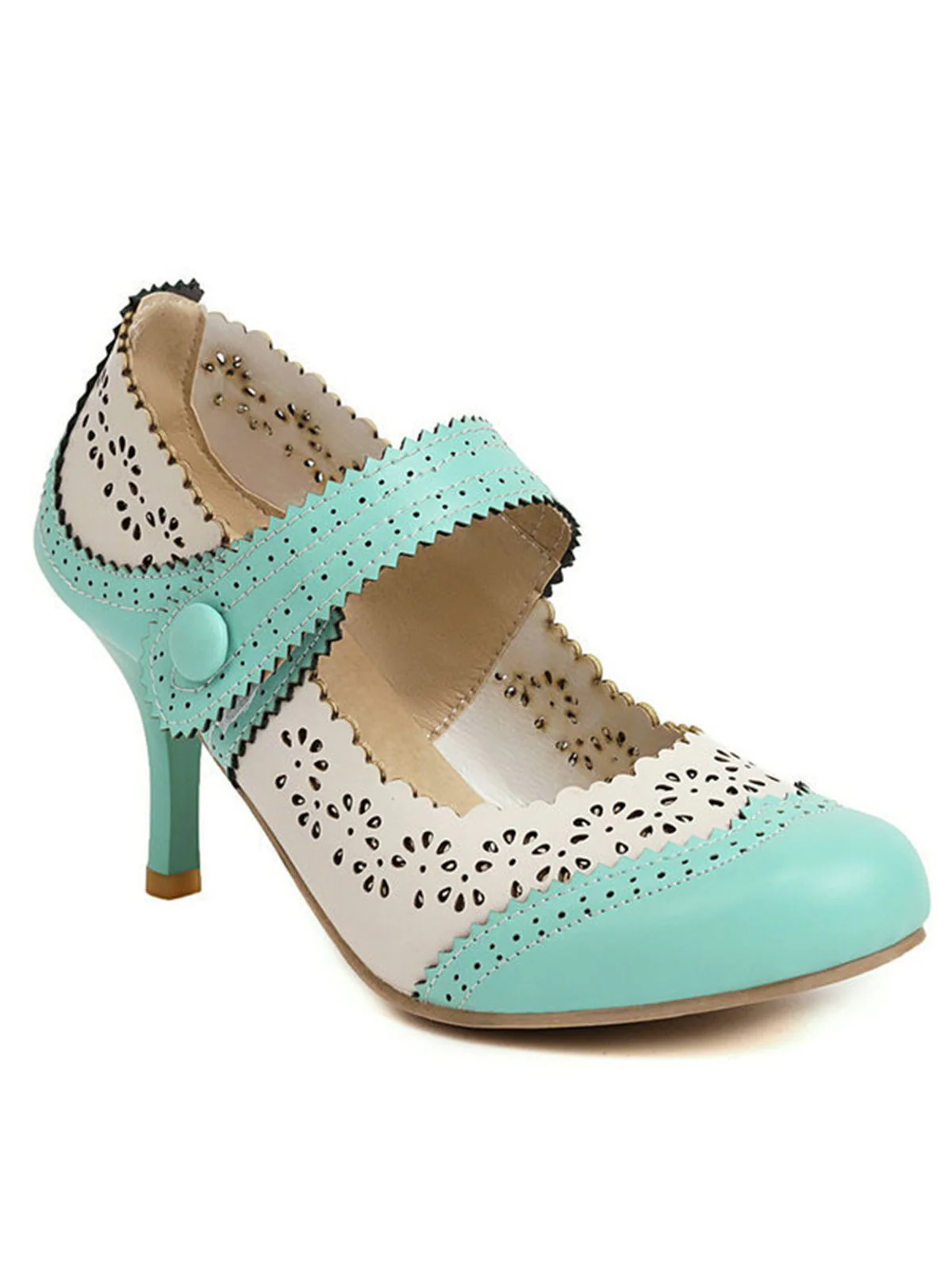 MARY JANE STILETTO-ABSATZ MIT RUNDEM KOPF - Image 19