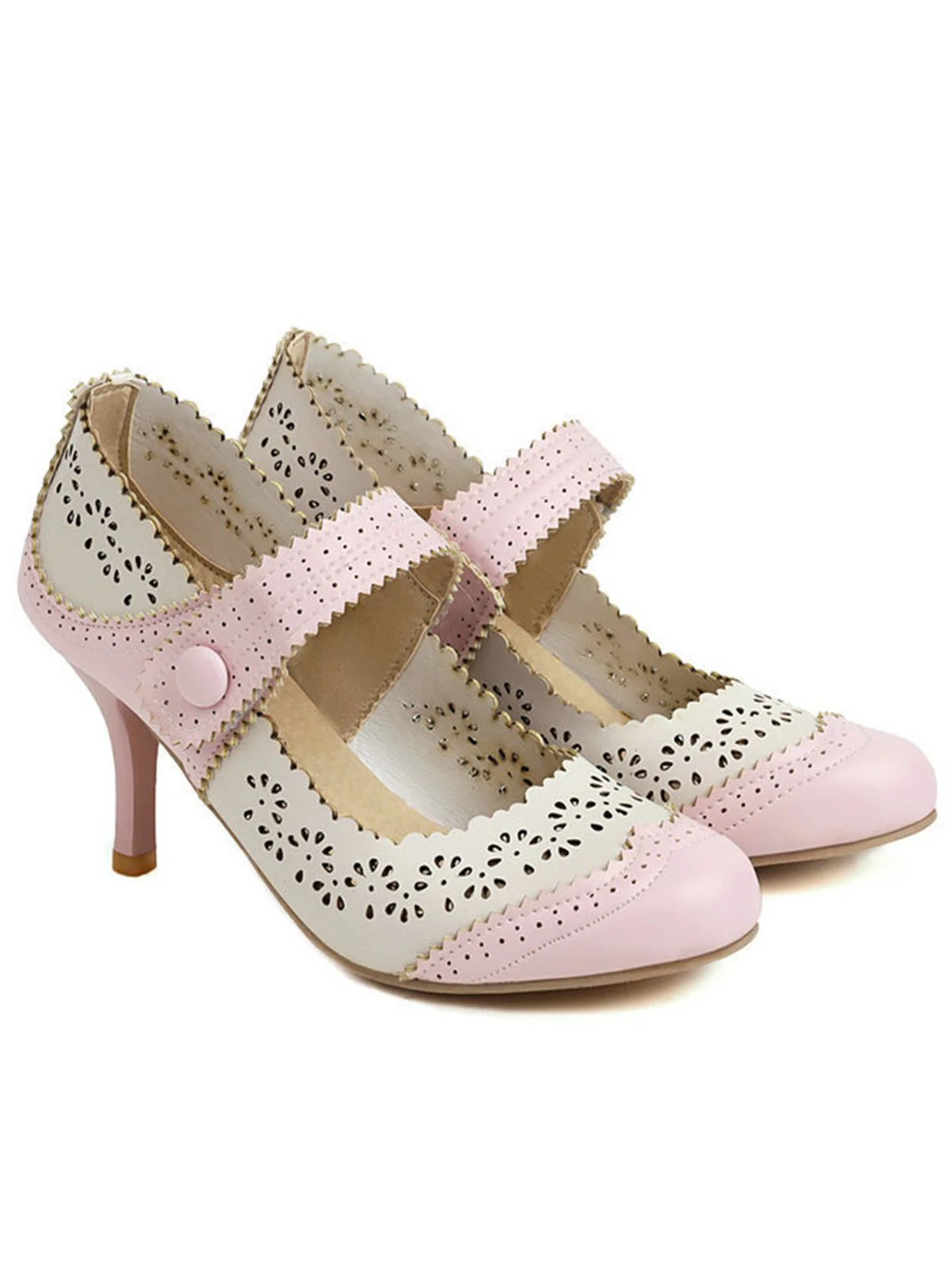 MARY JANE STILETTO-ABSATZ MIT RUNDEM KOPF - Image 9