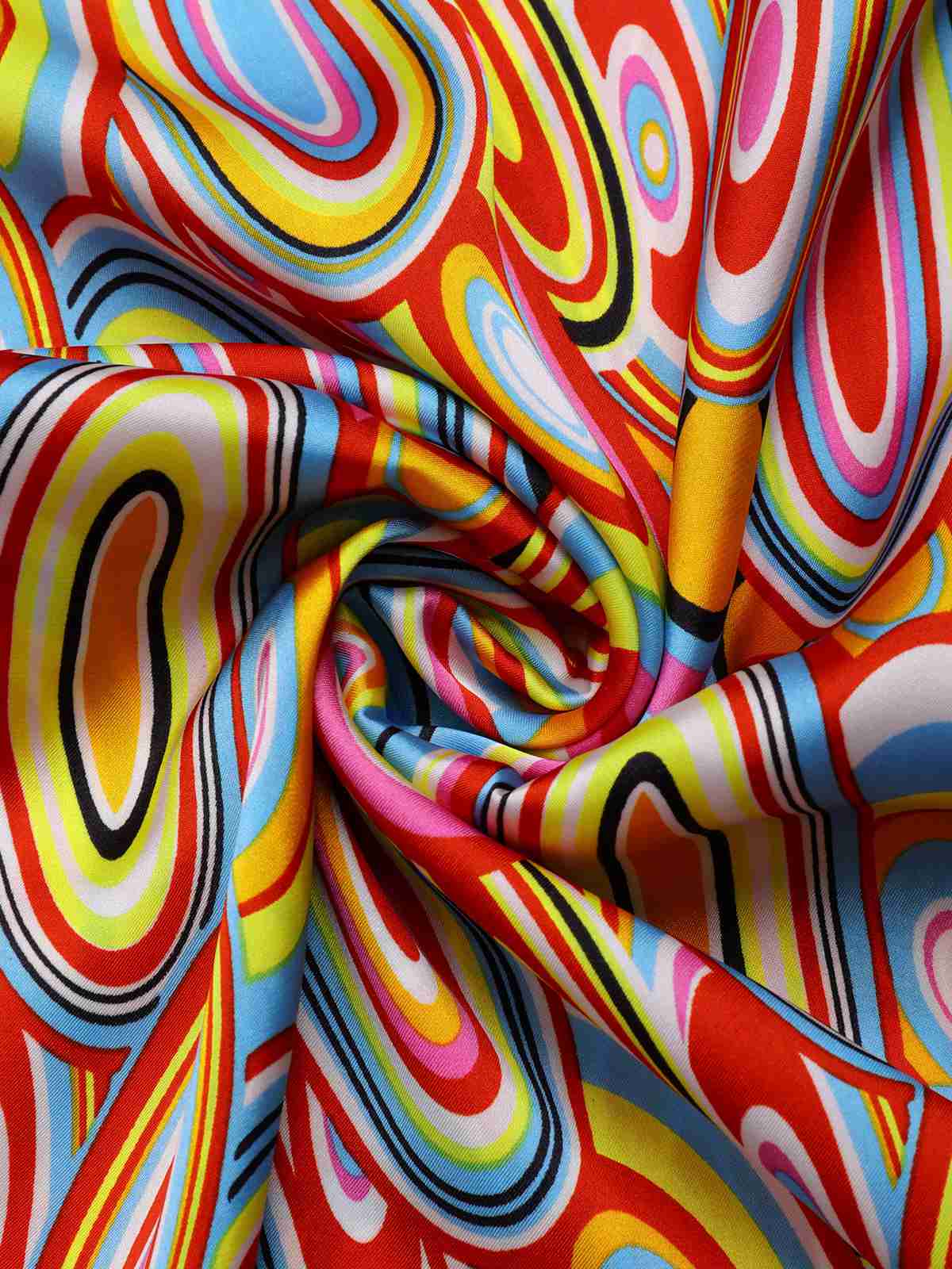 Multicolor 1960er Perle Tasten Ärmellos Kleid - Image 7