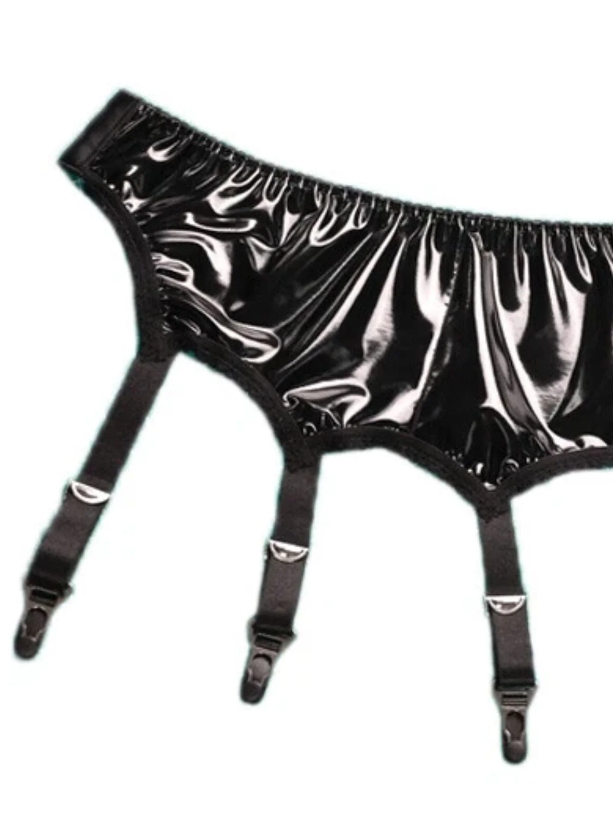 PU Leder Metall Kürbisschnalle Strümpfe Zubehör - Image 4