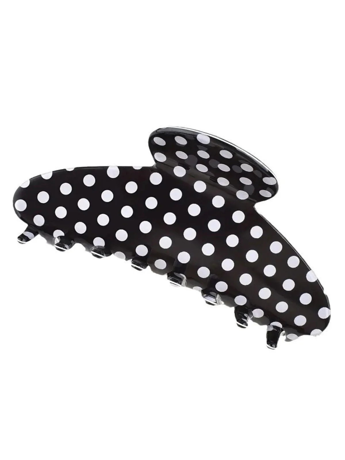 PVC Polka Punkte Valentinstag Hai Haarklammer - Image 5