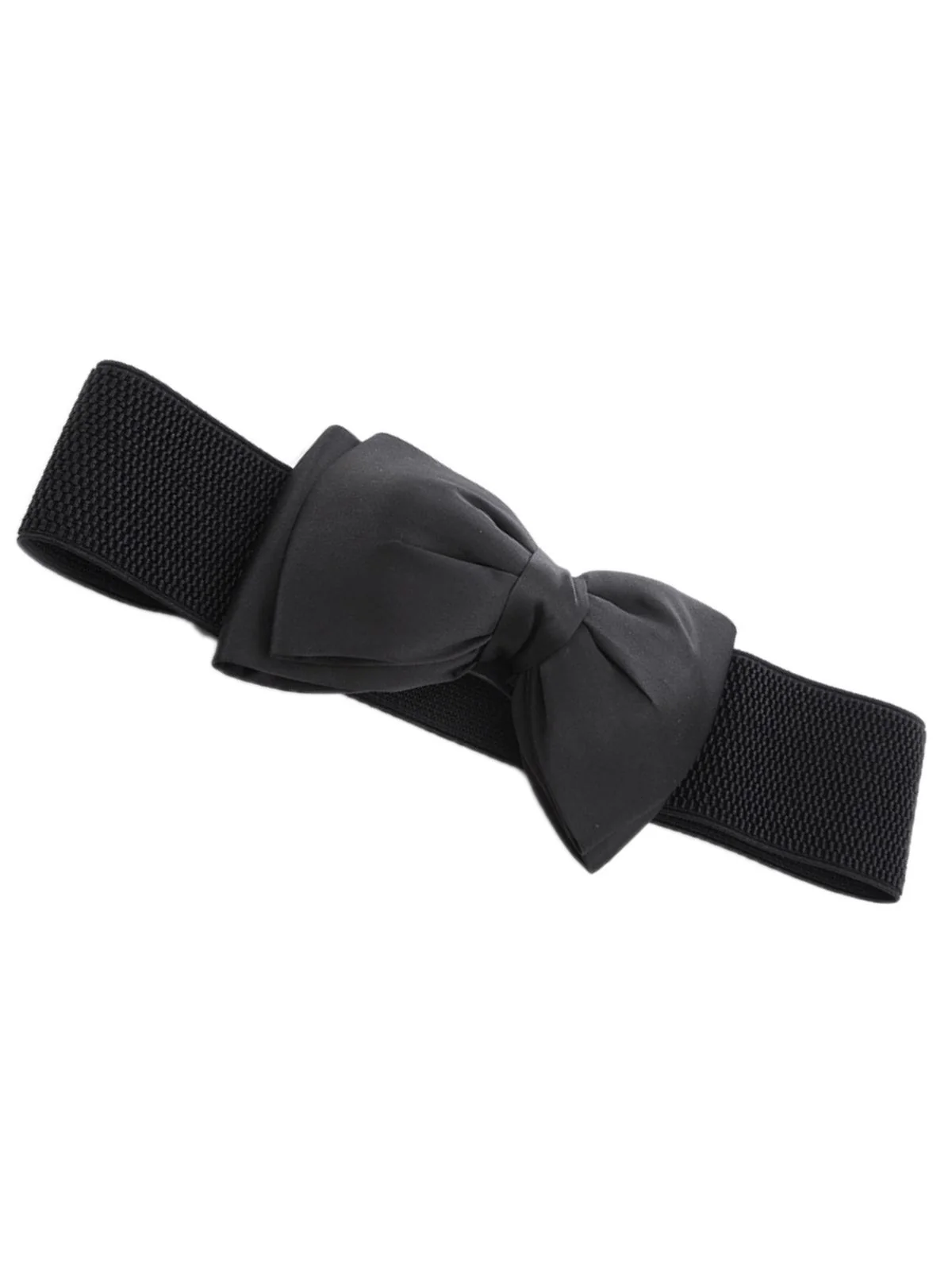 RETRO BOWKNOT ELASTISCHE BREITR GÜRTEL - Image 4