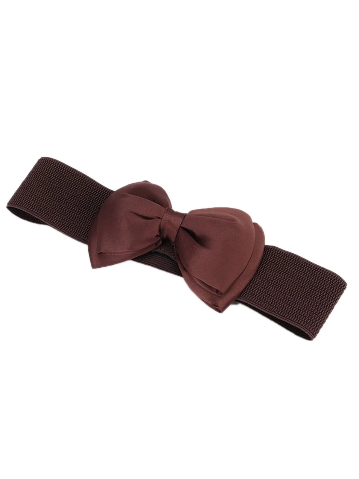 RETRO BOWKNOT ELASTISCHE BREITR GÜRTEL - Image 6