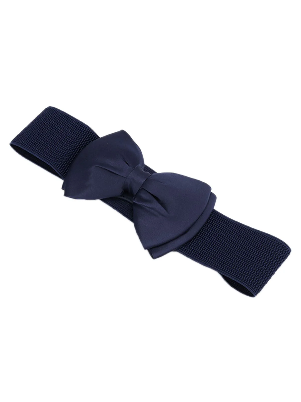 RETRO BOWKNOT ELASTISCHE BREITR GÜRTEL - Image 7