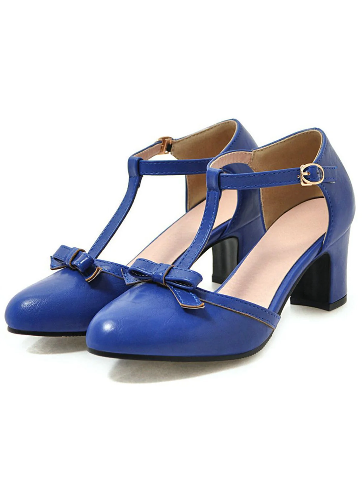 RETRO BOWKNOT HIGH HEELS SCHUHE - Image 3