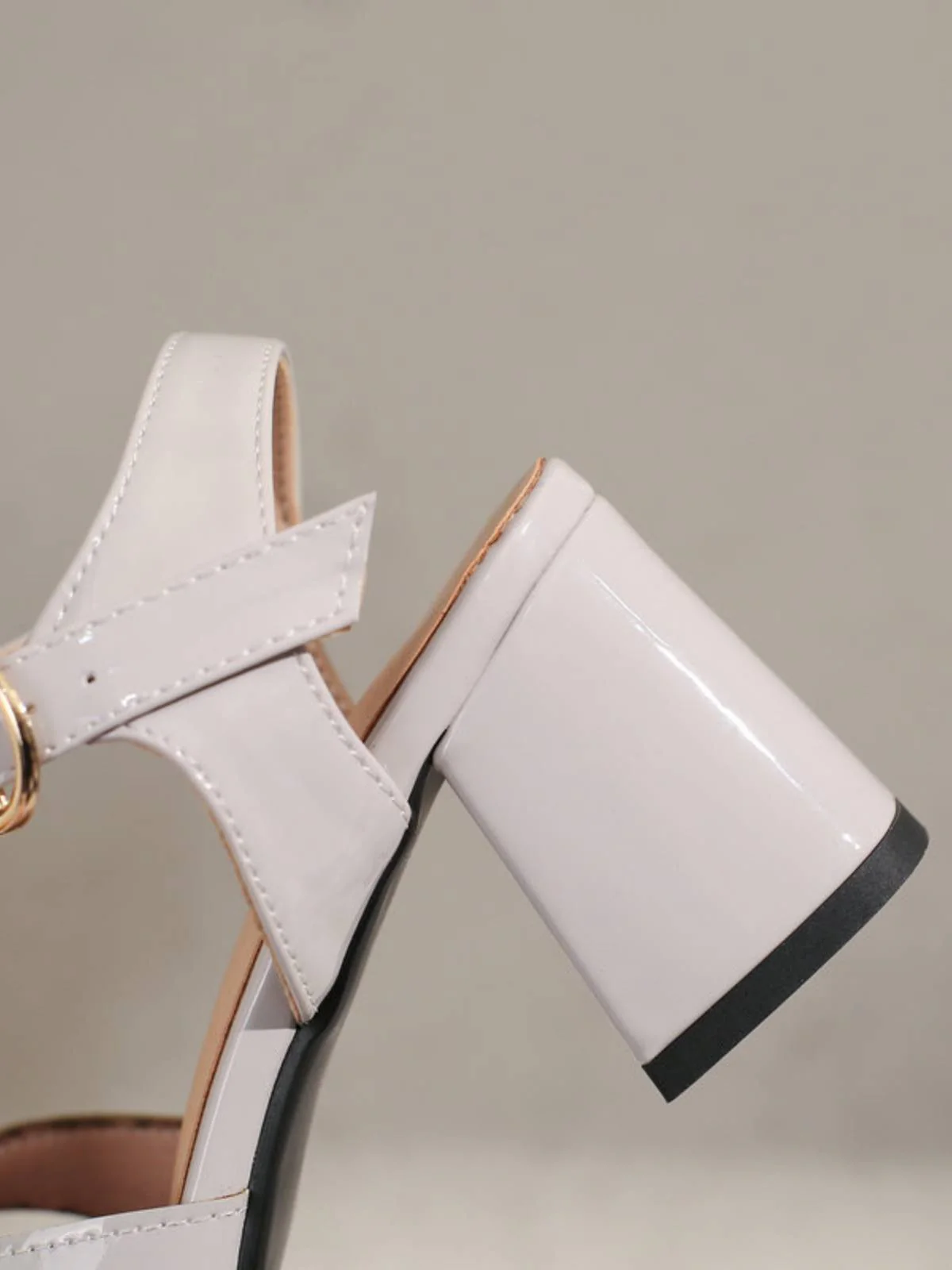 RETRO CUTOUT SANDALEN HIGH HEEL SCHUHE - Image 9