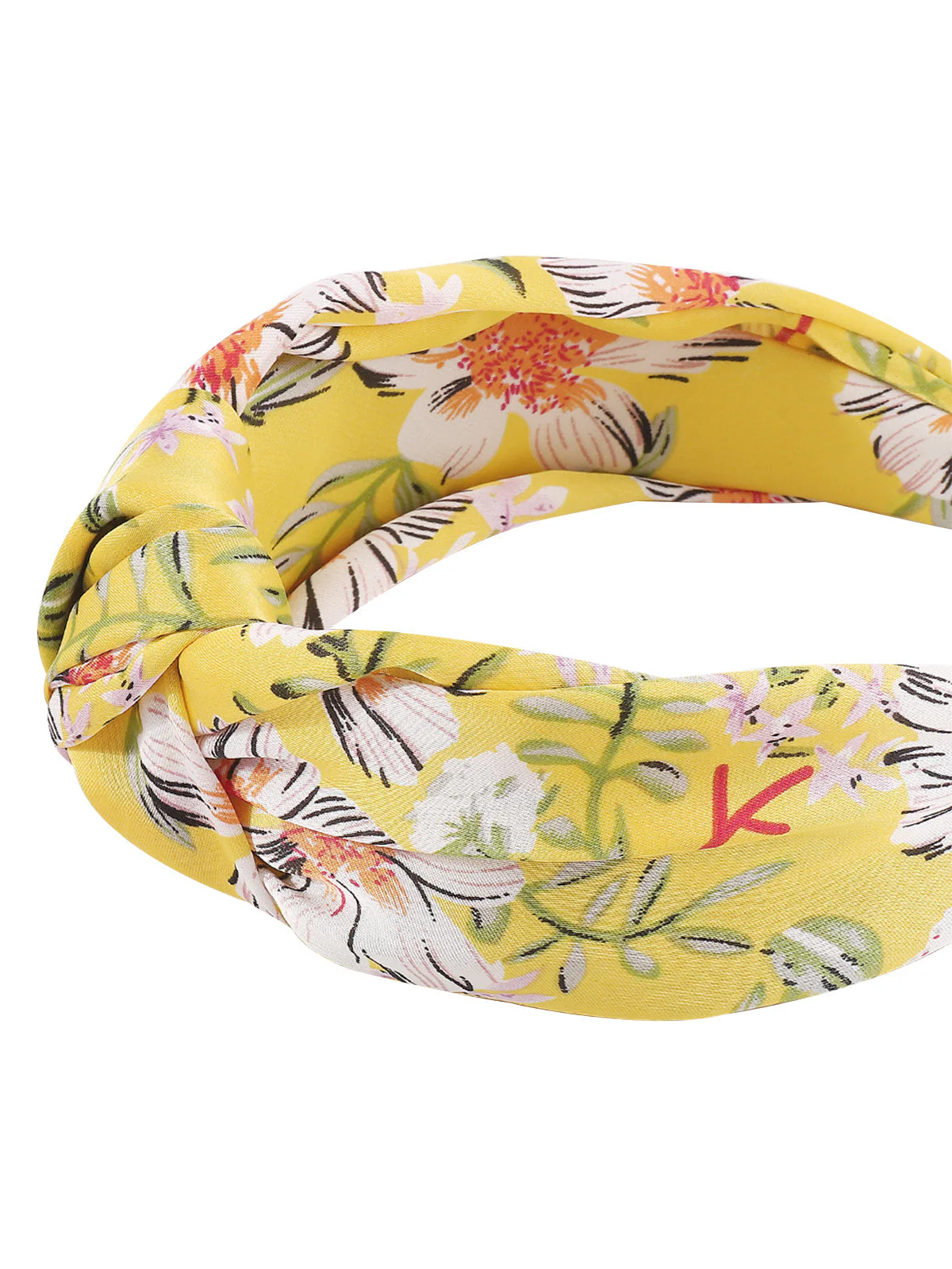 Retro Floral Knotted Bowknot Stirnband - Image 6