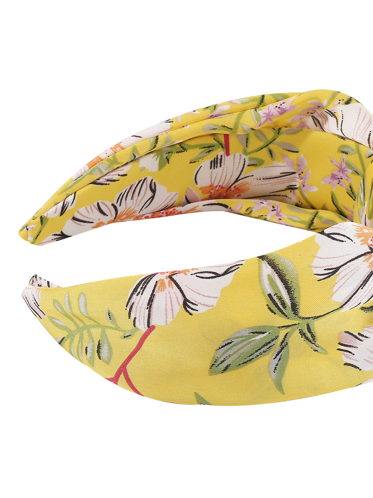Retro Floral Knotted Bowknot Stirnband - Image 7