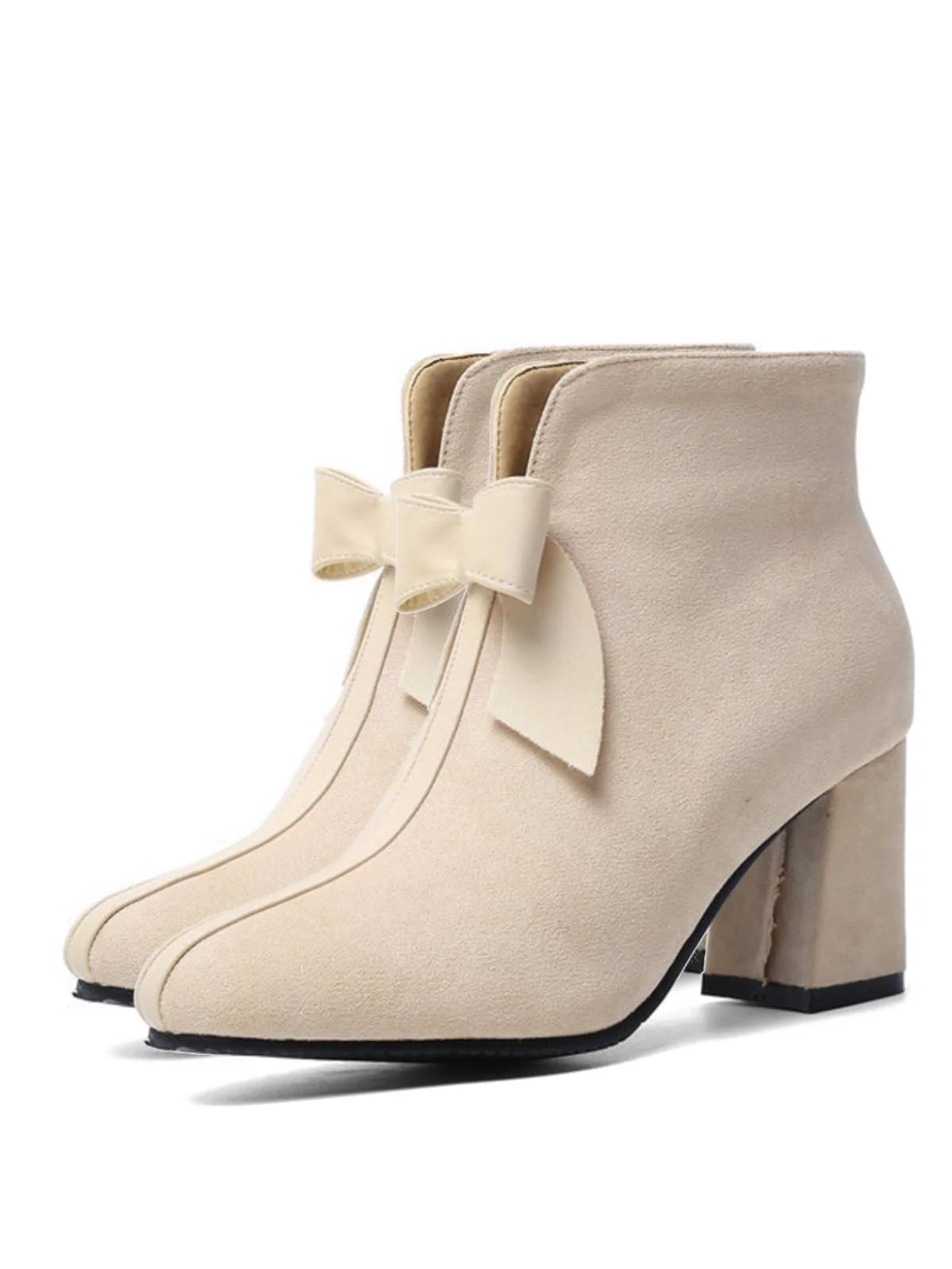 RETRO KURZE PLÜSCH-FESTE WARMSTIEFEL - Image 3