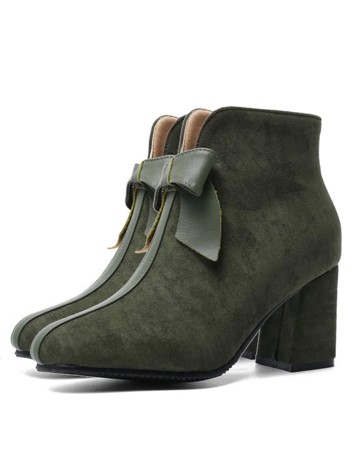 RETRO KURZE PLÜSCH-FESTE WARMSTIEFEL - Image 5